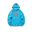 画像3: Oversized Heart Camouflage Graphic Hoodie オーバーサイズ ハート カモフラージュ 迷彩 グラフィック スウェット パーカー (3)