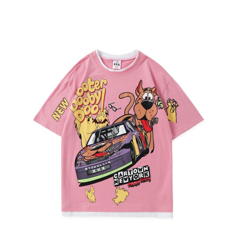 画像4: Unisex American comics Short Sleeve T-shirt  男女兼用 アメリカンコミックプリントショートスリーブ半袖Tシャツ (4)