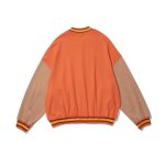 画像6: women &men  color matching loose letter STAR printing baseball uniform jacket blouson ユニセックス 男女兼用 カラーマッチング ルーズレタープリンスタジアムジャンパー スタジャン MA-1 ボンバー ジャケット ブルゾン (6)