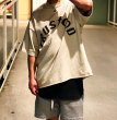 画像3: Unisex super fire oversize half-sleeved T-shirt  sweater　5分丈男女兼用 スーパーファイア 5分丈スリーブ半袖Tシャツ (3)