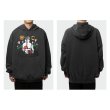 画像6: Unisex Boxing Paint Hooded Sweat  男女兼用 ユニセックスボクシングペイントフーディー スウェット パーカー (6)