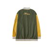 画像4: women &men  American Retro loose letter  printing baseball uniform jacket blouson ユニセックス 男女兼用 アメリカンレトロルーズレタープリンスタジアムジャンパー スタジャン MA-1 ボンバー ジャケット ブルゾン (4)