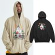 画像5: Unisex Boxing Paint Hooded Sweat  男女兼用 ユニセックスボクシングペイントフーディー スウェット パーカー (5)