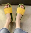 画像6: Women flat Quilted flip flops soft bottom sandals slippers フラットレザーバイカラーキルティング  フリップフロップ サンダル スリッパ (6)