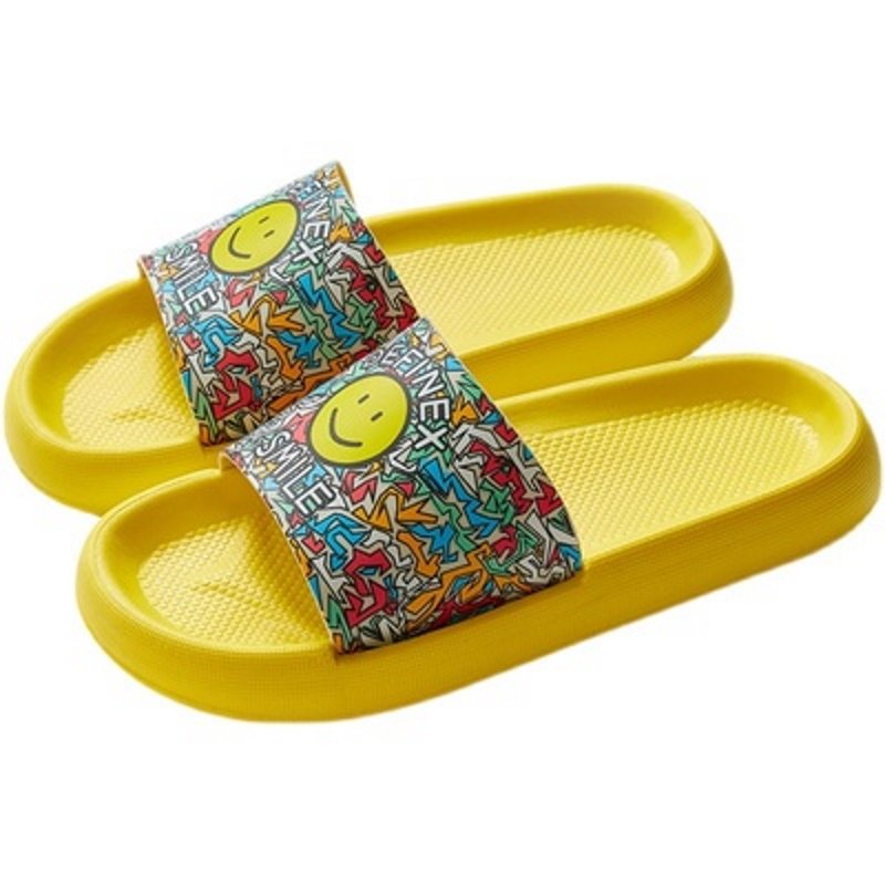 画像6:  Smile & graphics flip flops sandals slipper  ユニセックス男女兼用スマイル&グラフィックフリップフロップサンダル スリッパ (6)