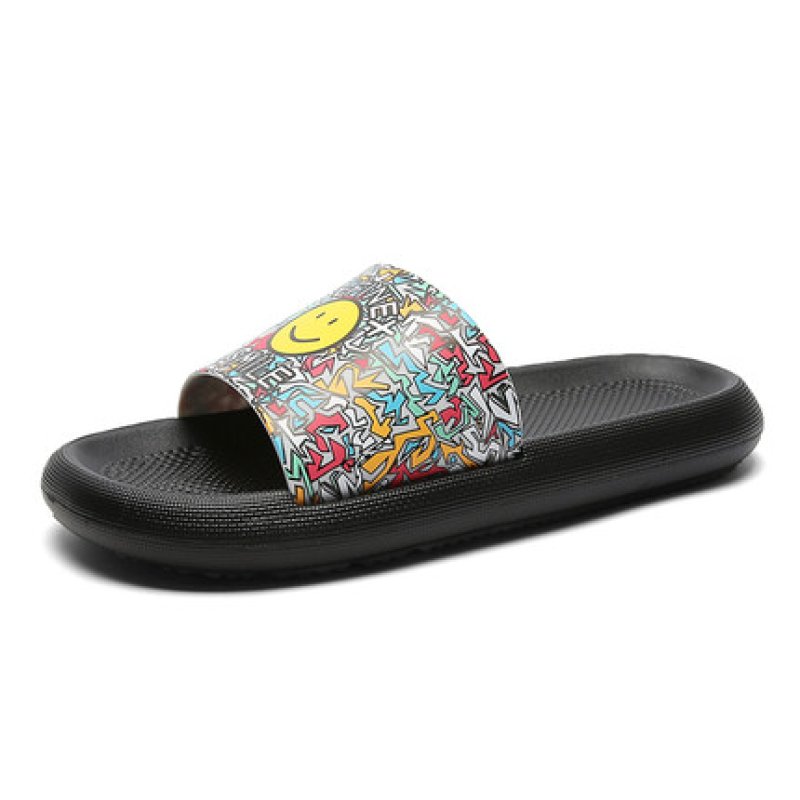 画像2:  Smile & graphics flip flops sandals slipper  ユニセックス男女兼用スマイル&グラフィックフリップフロップサンダル スリッパ (2)