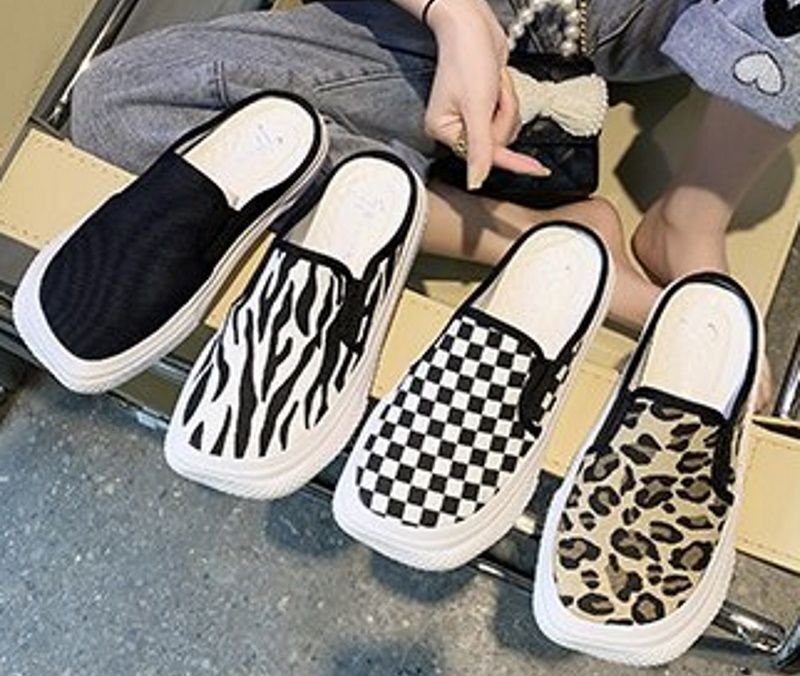 画像8: Women's Half sneakers  sandals　　ハーフスニーカー サンダル スリッポン (8)