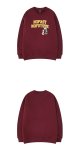 画像6:  Baby & dog print sweater  ユニセックス 男女兼用ベビー＆ドッグ プリントスウェット トレーナ (6)