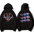 画像4: Unisex heart-broken Paint Hooded Sweat  男女兼用 ユニセックスheart-brookenレタープリントフーディー スウェット パーカ (4)