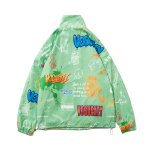 画像6: men & women Voguekey port style jacket blouson  ユニセックスポート 男女兼用Voguekeyポートジャケット  ウインドブレーカー ブルゾン (6)