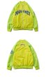 画像5: men & women By color letter  printing baseball uniform jacket blouson ユニセックス 男女兼用 バイカラーレタープリンスタジアムジャンパー スタジャン MA-1 ボンバー ジャケット ブルゾン (5)