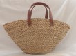 画像5: Shell type woven straw bag Tote Bag 　シェル型トートハンド籠バッグ かご カゴ  バック (5)