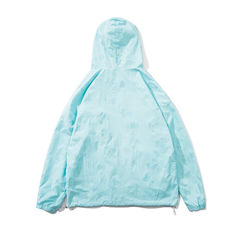 画像7: Tom and Jerry Windbreaker Jumper  jacket blouson 　ユニセックストムとジェリー ウインドブレーカー ジャンバー  MA-1 ボンバー ジャケット ブルゾン (7)