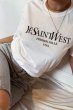 画像5: Unisex Ye Saint West T-Shirt ロゴTシャツ  (5)