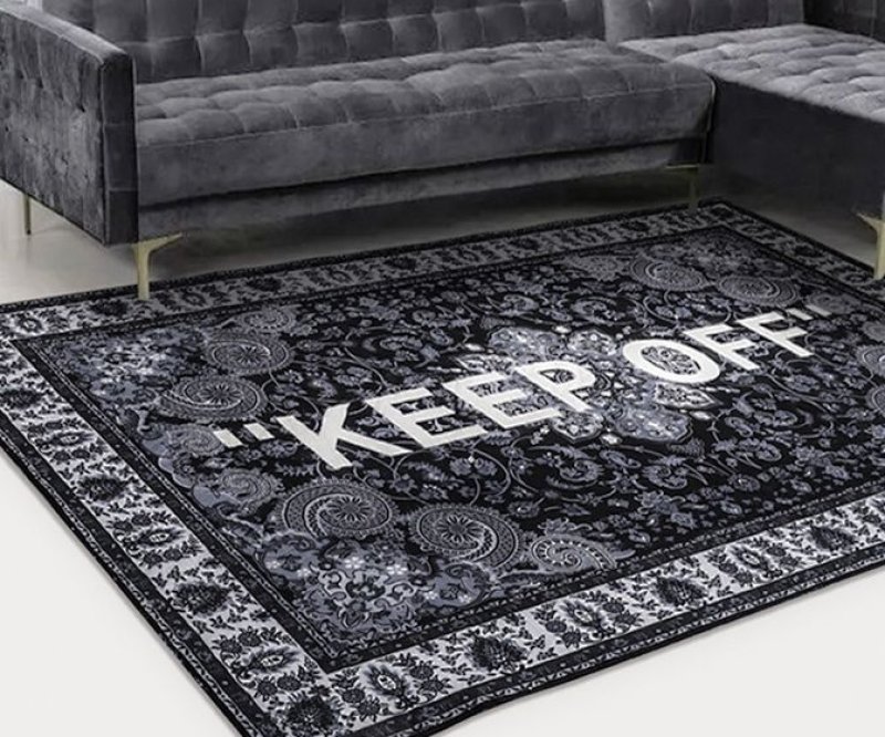 Paisley KEEP OFF Logo Rug 即納ペイズリー柄 バンダナ柄