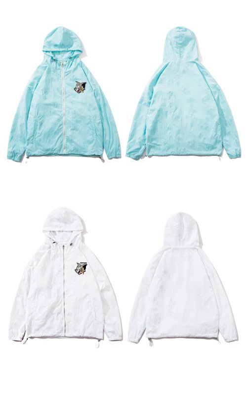 画像5: Tom and Jerry Windbreaker Jumper  jacket blouson 　ユニセックストムとジェリー ウインドブレーカー ジャンバー  MA-1 ボンバー ジャケット ブルゾン (5)