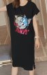 画像2: Tom and Jerry short sleeve dress　 トムとジェリー半袖ドレス スウェット ワンピース (2)