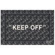 画像3: Paisley KEEP OFF Logo Rug 即納ペイズリー柄  バンダナ柄  キープオフ ラグ カーペット (3)