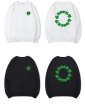 画像7: Unisex circle letter print pullover sweater　ユニセックス 男女兼用サークルレタープリントプルオーバースウェット トレーナ (7)
