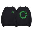 画像4: Unisex circle letter print pullover sweater　ユニセックス 男女兼用サークルレタープリントプルオーバースウェット トレーナ (4)