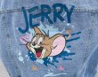 画像3: Tom & Jerry Denim G Jean Jacket denim jacket  トム＆ジェリーデニムGジャン デニムジャケットユニセックス　男女兼用 (3)