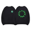 画像2: Unisex circle letter print pullover sweater　ユニセックス 男女兼用サークルレタープリントプルオーバースウェット トレーナ (2)