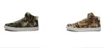 画像4: lace-up Men's Canvas Camouflage High Top lace-up Sneakerl   レースアップ ハイカット カモフラージュ スニーカー (4)