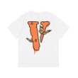 画像4: Unisex V-letter logo & butterfly print oversized T-shirt   男女兼用オーバーサイズボVロゴ＆バタフライプリント半袖Tシャツ (4)