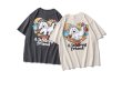 画像5: Unisex  cartoon printed oversized T-shirt   男女兼用コミックドッグプリント半袖Tシャツ (5)