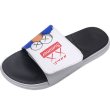 画像1: kaws paint Velcro slippers flip flops soft bottom sandals slippers   ユニセックスカウズペイントベルクロプラットフォーム フリップフロップ サンダル シャワーサンダル ビーチサンダル 男女兼用 (1)