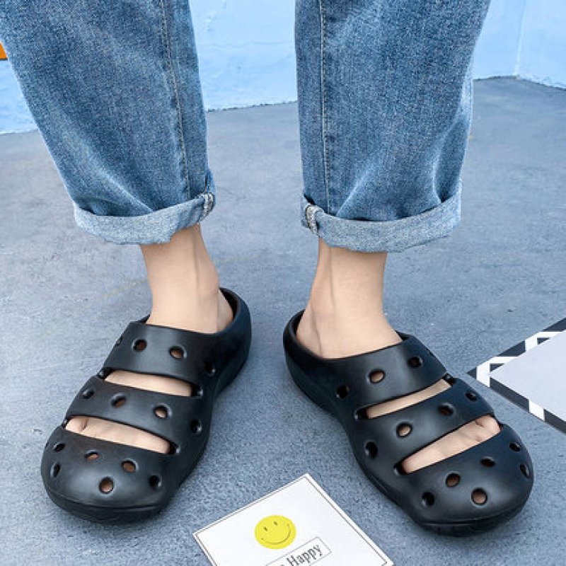 画像5:  Men's Outerwear Interid Outdoor Beach Sports Sandals slippers flip flops soft bottom   ユニセックス 男女兼用プラットフォームバオトウワードサンダル フリップフロップ サンダルシャワーサンダル ビーチサンダル  (5)
