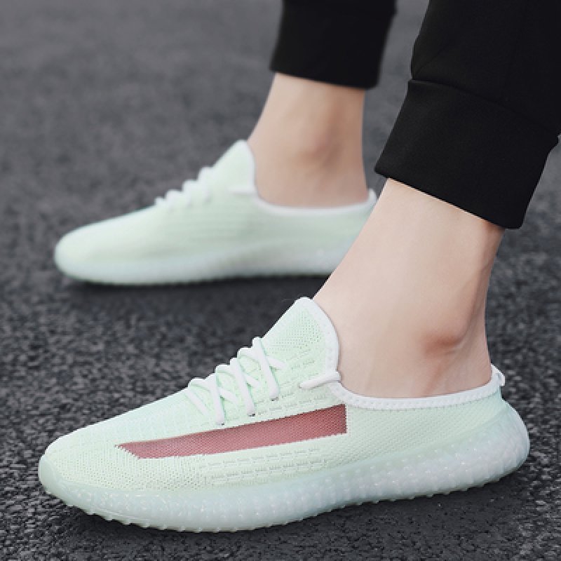 画像5: heel lazy half-drag lace-up sneakers  slipper  レースアップ ハーフスニーカー サンダル スリッパ (5)