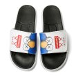 画像6: kaws paint Velcro slippers flip flops soft bottom sandals slippers   ユニセックスカウズペイントベルクロプラットフォーム フリップフロップ サンダル シャワーサンダル ビーチサンダル 男女兼用 (6)