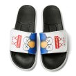 画像7: kaws paint Velcro slippers flip flops soft bottom sandals slippers   ユニセックスカウズペイントベルクロプラットフォーム フリップフロップ サンダル シャワーサンダル ビーチサンダル 男女兼用 (7)