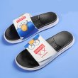 画像9: kaws paint Velcro slippers flip flops soft bottom sandals slippers   ユニセックスカウズペイントベルクロプラットフォーム フリップフロップ サンダル シャワーサンダル ビーチサンダル 男女兼用 (9)