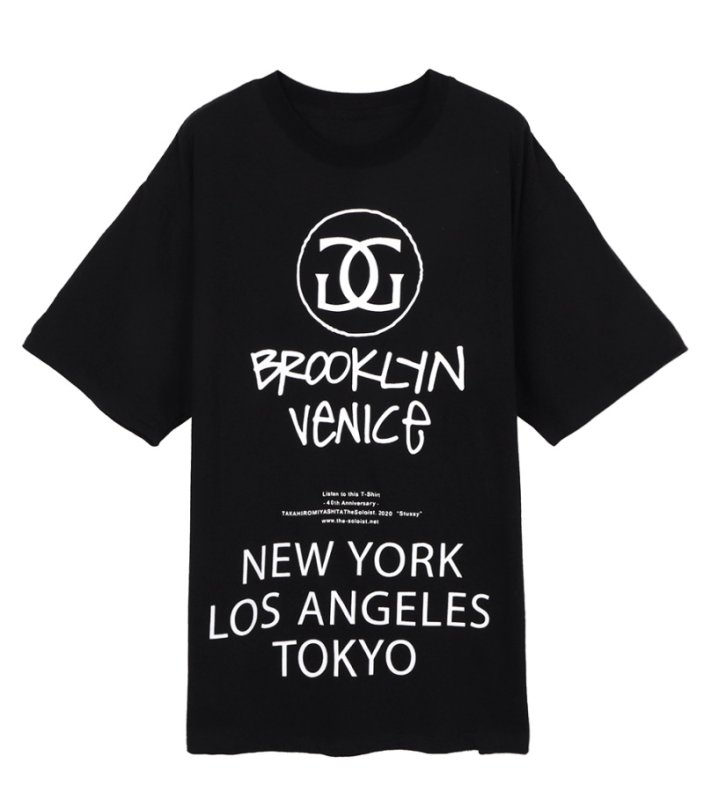 画像2: letter printed Short Sleeve loose T-shirt   レタープリントオーバーサイズ半袖Tシャツ 男女兼用 (2)