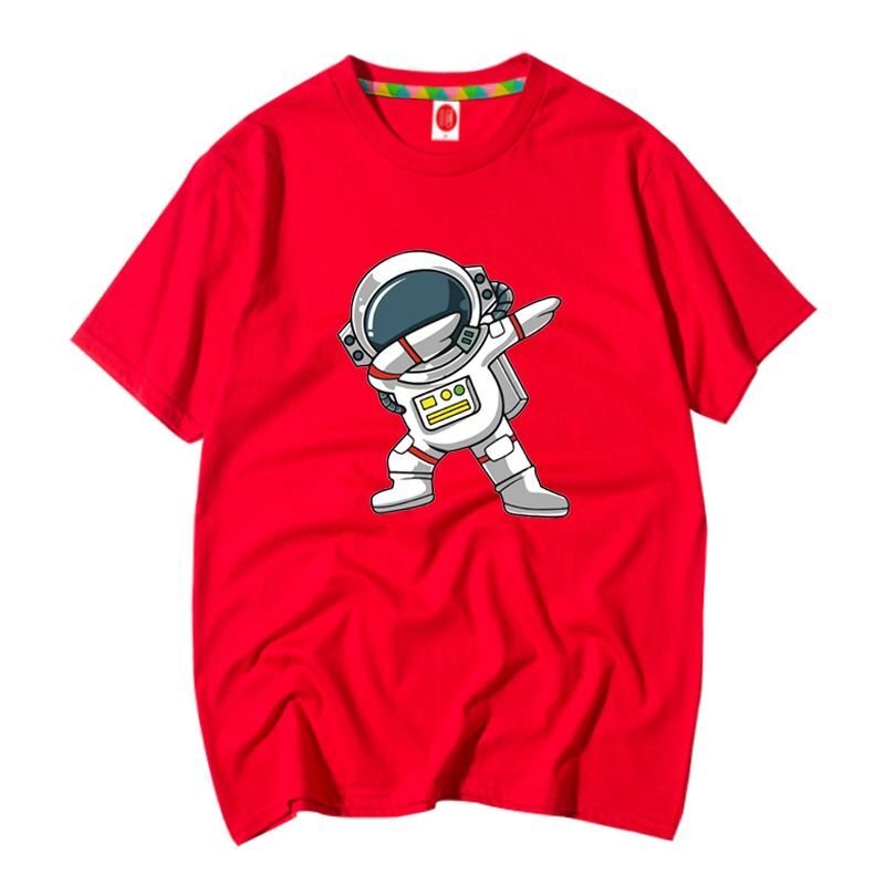 画像4: Nasa Dancing Astronaut T-shirt short-sleevedT-shirt 　 男女兼用ユニセックスダンシング宇宙飛行士 アストロノート半袖Tシャツ (4)