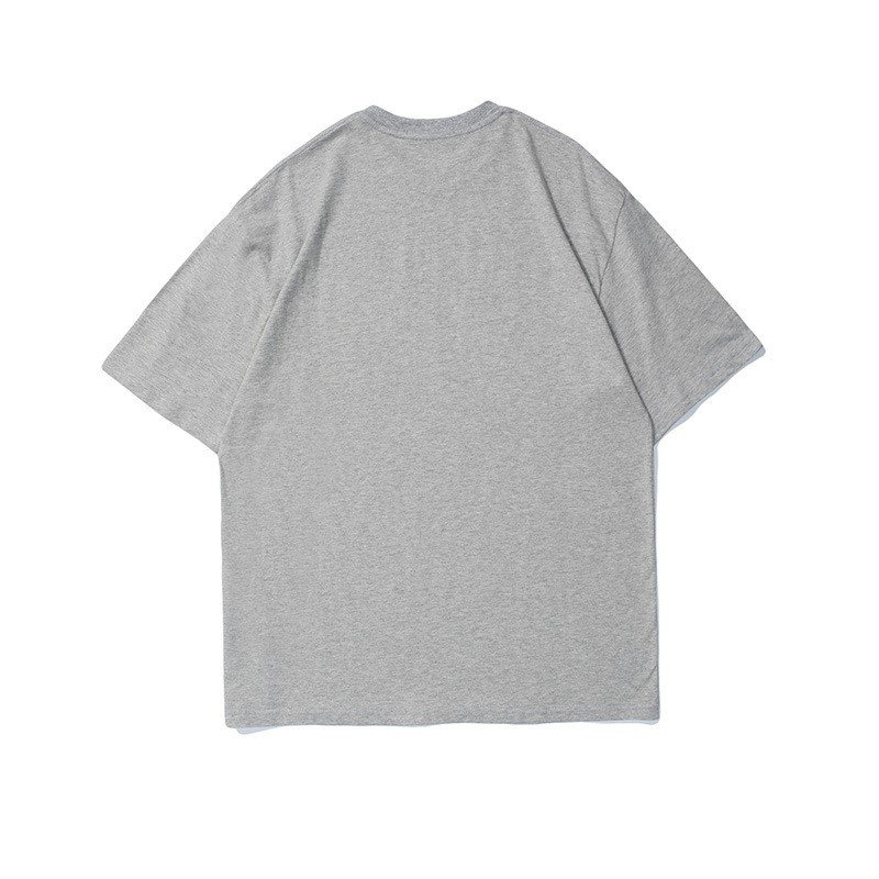 画像4: Take a walk bear print short-sleeved short-sleeved T-shirt  男女兼用ユニセックスウォーキング熊ベアプリント半袖Tシャツ (4)