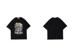 画像6: new fun pattern monogram short-sleeved T-shirt　 男女兼用ユニセックスニューモノグラムプリント半袖Tシャツ (6)