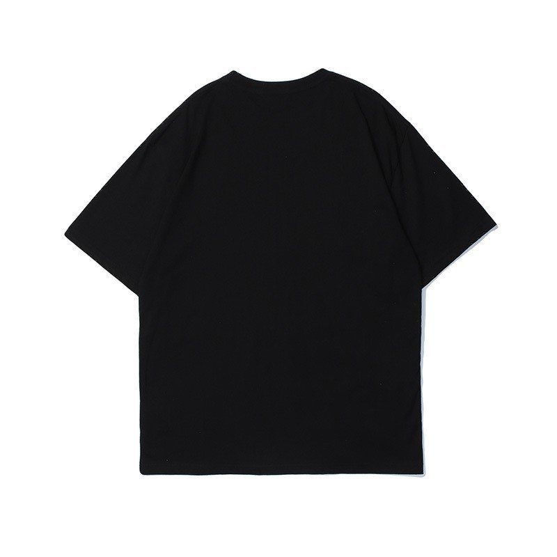 画像3: Take a walk bear print short-sleeved short-sleeved T-shirt  男女兼用ユニセックスウォーキング熊ベアプリント半袖Tシャツ (3)
