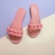 画像9: chain outer wear sandals and slippers shoes   フラット透明チェーンサンダル  スリッパ シューズ　 (9)