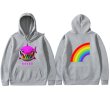 画像5: Unisex  Gooba Rainbow Shark Teeth Hooded Sweatshirt 男女兼用 グーバレインボーシャークフード フーディトレーナーパーカースウェットシャツ  (5)