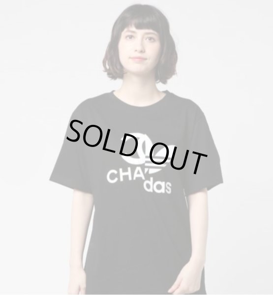画像1: Unisex CHADAS logo tshirt  ユニセックス 男女兼用 シャネアディ チャダス 半袖Tシャツ (1)