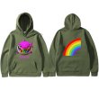 画像8: Unisex  Gooba Rainbow Shark Teeth Hooded Sweatshirt 男女兼用 グーバレインボーシャークフード フーディトレーナーパーカースウェットシャツ  (8)