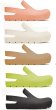 画像2: women's casual  toe caps waterproof rain boots jelly white plastic flat sandals pumps shoes  ゼリープラスチックバックストラップ 防水 フラット サンダル パンプスシューズ　 (2)