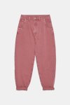 画像5: Womens Slouchy Relaxed High Rise Denim Fit Pants スラウチー ハイウエスト デニム フィットパンツ ワイドパンツ (5)