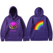 画像12: Unisex  Gooba Rainbow Shark Teeth Hooded Sweatshirt 男女兼用 グーバレインボーシャークフード フーディトレーナーパーカースウェットシャツ  (12)