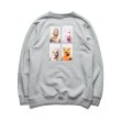 画像3: Unisex   trendy cartoon hedging round neck sweater T-shirt　 男女兼用ユニセックスコミックプリント スウェットトレーナ Tシャツ (3)