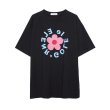 画像2: Unisex small GOLF flower joint Short Sleeve T-shirt   シャツ男女兼用  ユニセックス フラワープリント半袖Tシャツ (2)
