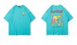 画像5: Unisex spoof bear hip-hop street Short Sleeve T-shirt   男女兼用  ユニセックス ヒップホップコミックベア半袖Tシャツ (5)